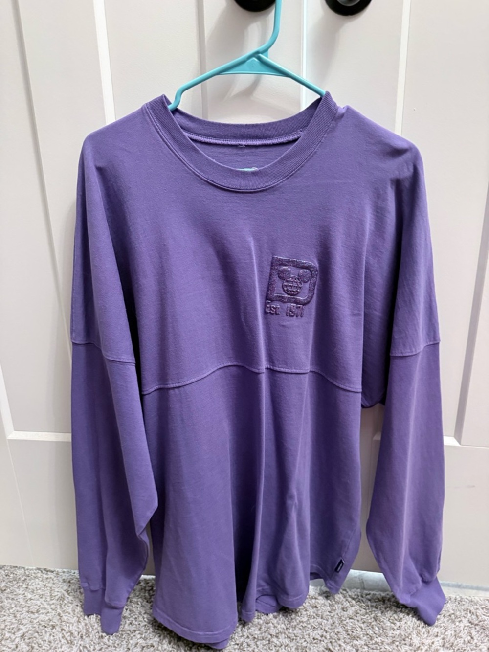 Purple Crewneck Disney spirit jersey
